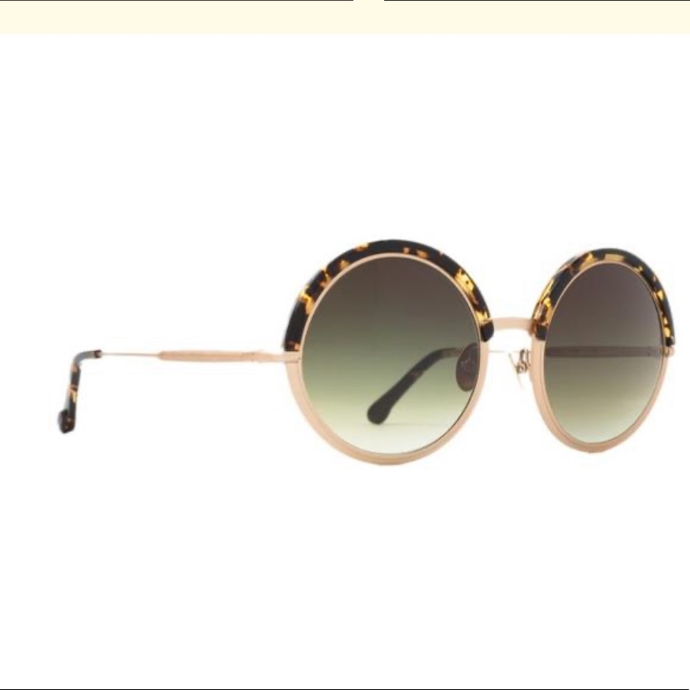 Steven Alan Tortoise Round Halsey Sunglasses New - image 3